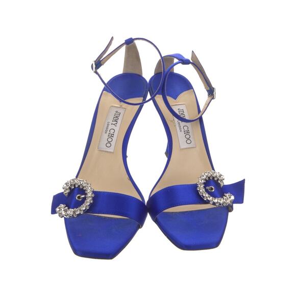 ❤️Jimmy Choo Satin Crystal Heels❤️ - Picture 3 of 5